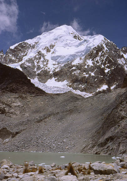 Illampu von Laguna Glaciar aus