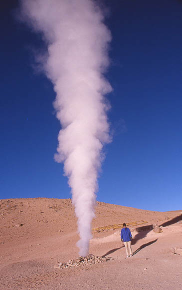 Geysir Sol de la manana