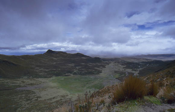 Die Caldera - Talboden auf ca. 4100m